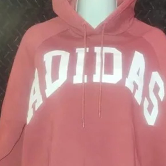 adidas Tops - ADIDAS** stylish hoodie, Fushia in size XL